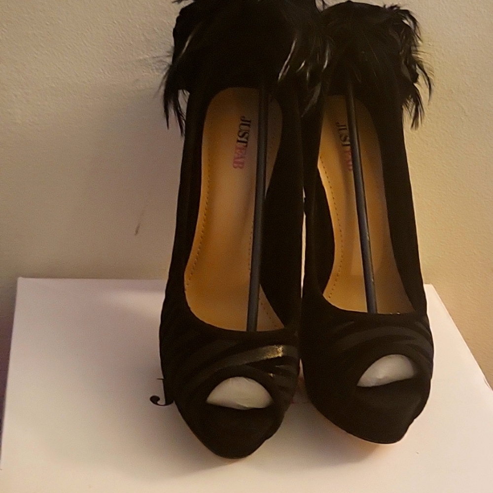 6 Inch platform peep toes stilettos